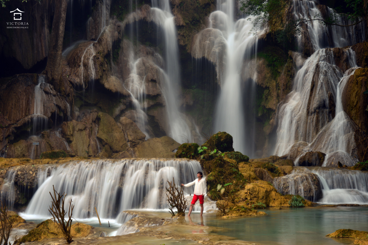 Kuangsi waterfall